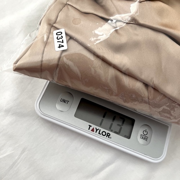 NEW DO+BE One Shoulder Satin Champagne Dress Cocktail Evening Party Night Out XS - Picture 10 of 11